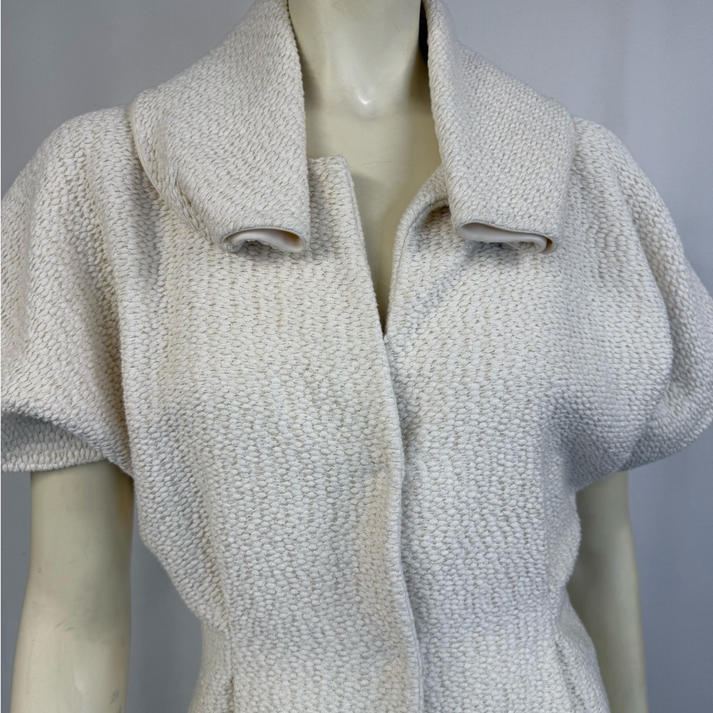 Giambattista Valli Short Sleeve Knit Jacket, Size S